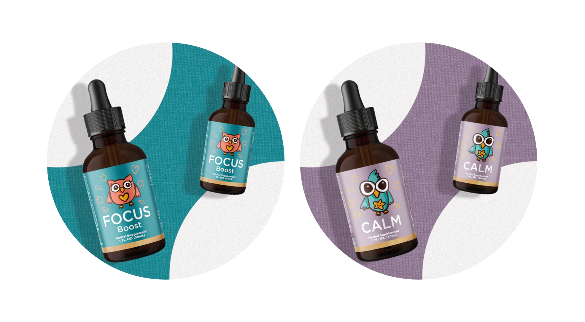 🌟🧠 Focus & Calm Combo – Support for Attention & Relaxation 60ml (30ml each)🌟🧠